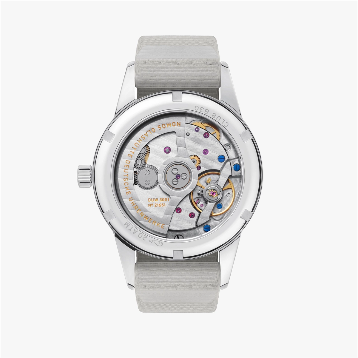 Nomos watch in Alternative Metals N743